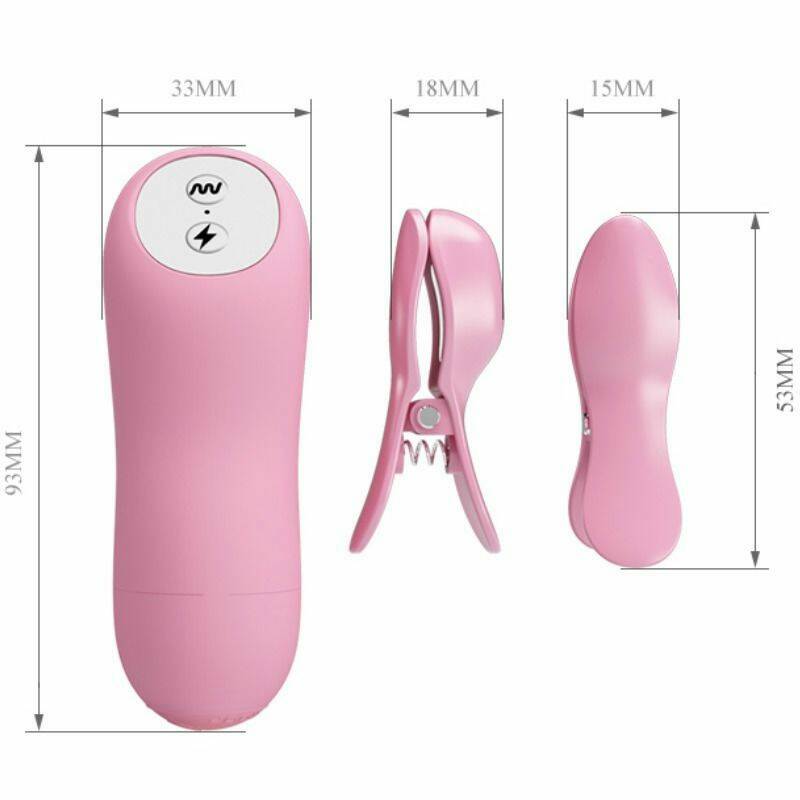 BAILE - ROMANTIC WAVE TWEEZERS WITH VIBRATION AND ELECTROSHOCK