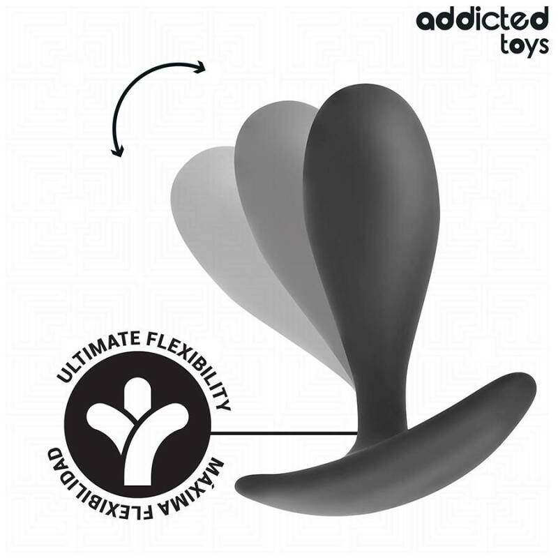 ADDICTED TOYS - SET OF 3 ANAL PLUG SILICONE MODEL 2