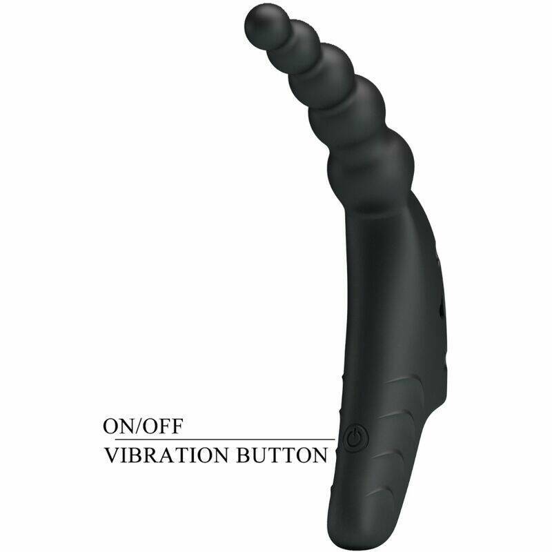 PRETTY LOVE - JORDIN FINGER VIBRATOR 10 VIBRATIONS BLACK