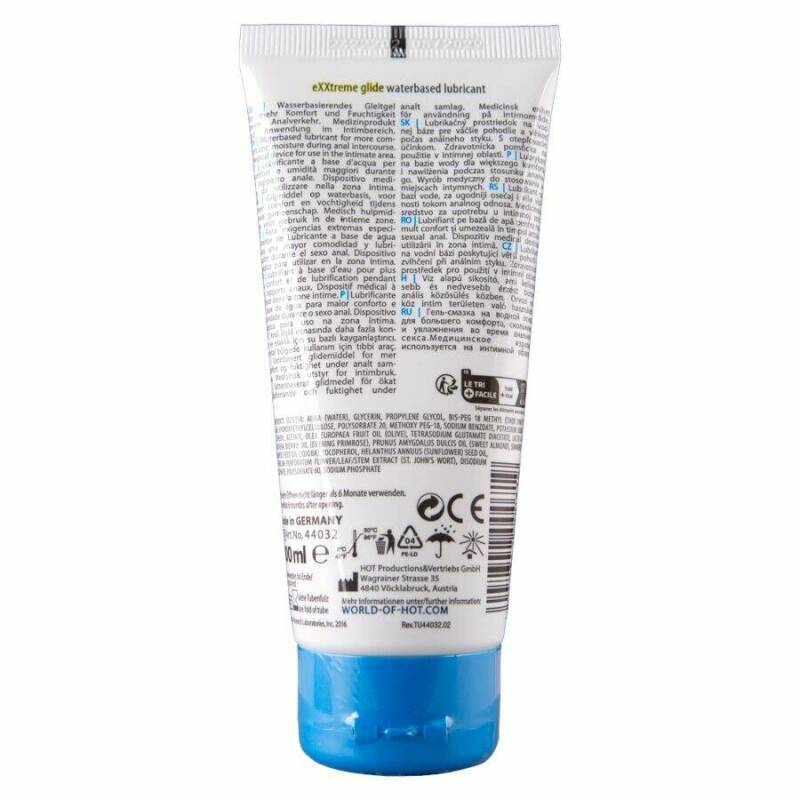 HOT - EXXTREME GLIDE WATERBASED LUBRICANT + COMFORT OIL A+ 100 ML
