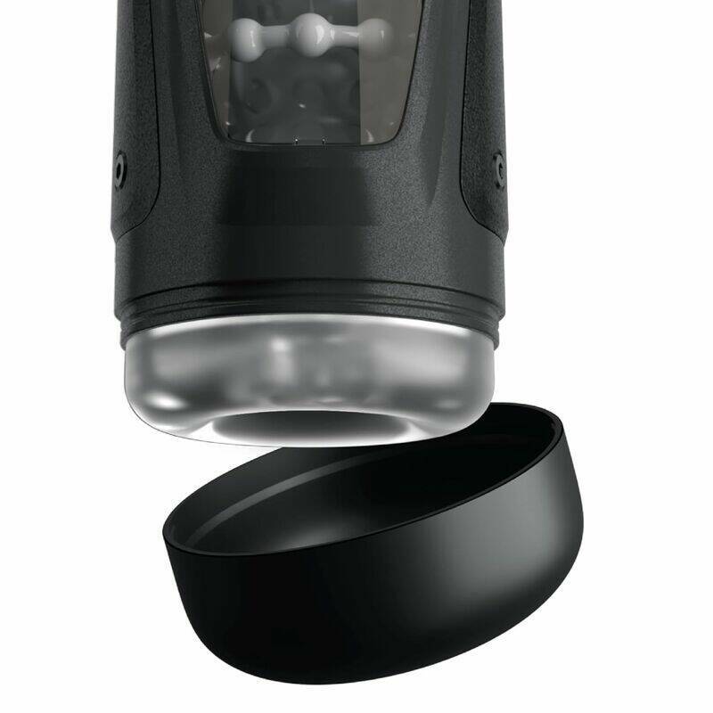 PDX ELITE - MOTO-BATOR PRO THRUSTING STROKER AUTOMATIC VIBRATING AND WARMING MASTURBATOR 26.5 CM