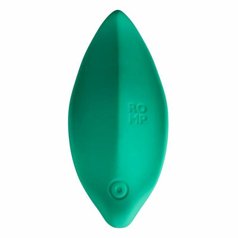 ROMP - WAVE VIBRATOR CLITORAL STIMULATOR ERGONOMIC SHAPE AQUA GREEN