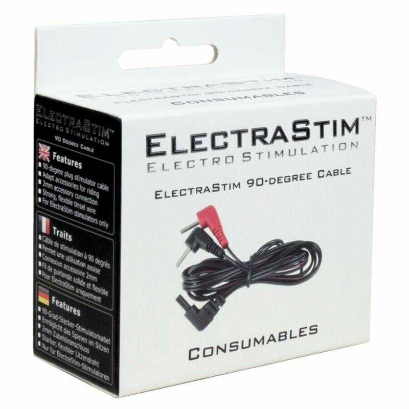 ELECTRASTIM - 90-DEGREE STIMULATOR CABLES