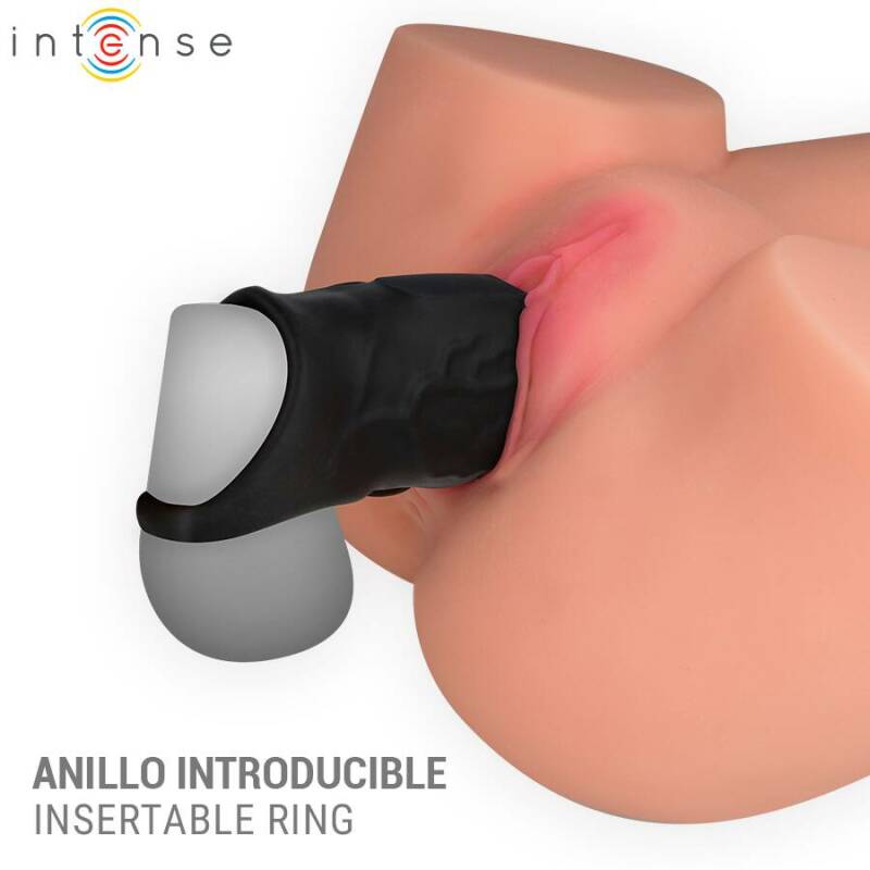 INTENSE - SEAN VIBRATING ADJUSTABLE PENIS RING MODEL 13
