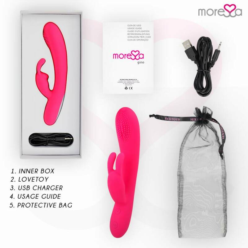 MORESSA - GINO PREMIUM SILICONE RECHARGEABLE