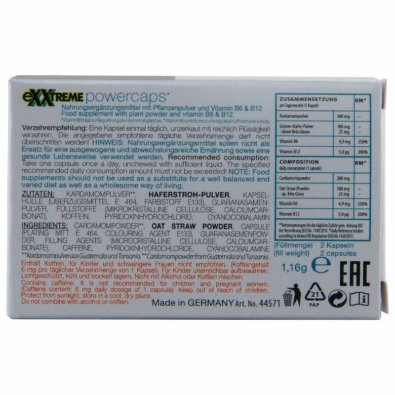 HOT - EXXTREME POWER CAPS MAN 2 UNITS