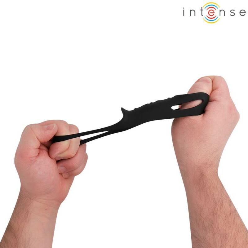 INTENSE - JEROME ADJUSTABLE VIBRATING PENIS RING MODEL 12