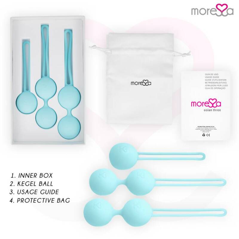 MORESSA - OSIAN SET PREMIUM TURQUOISE SILICONE
