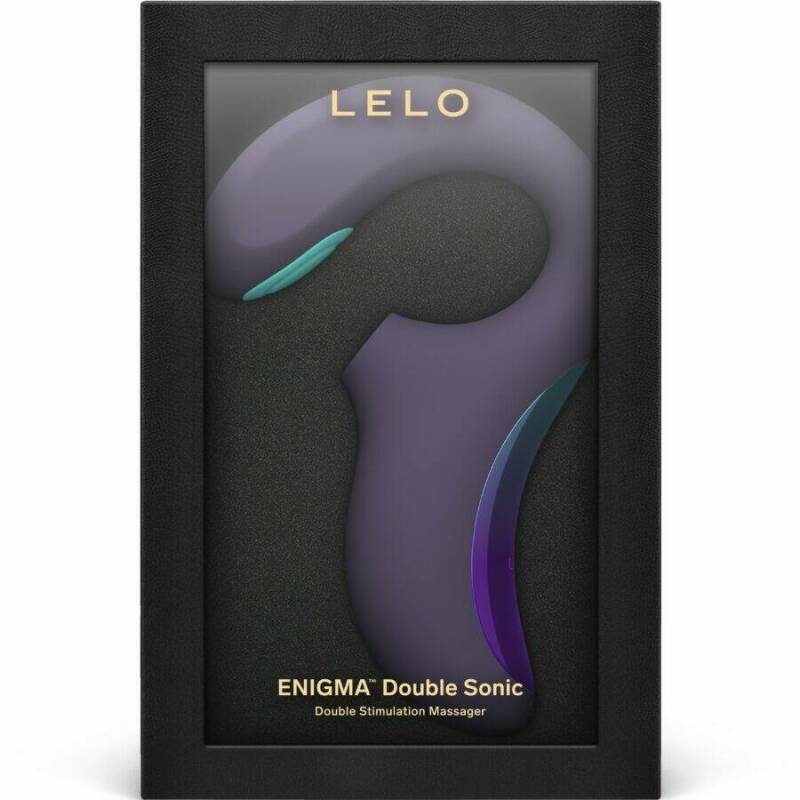 LELO - ENIGMA DOUBLE SONIC VIBRATOR POINT G CYBER PURPLE