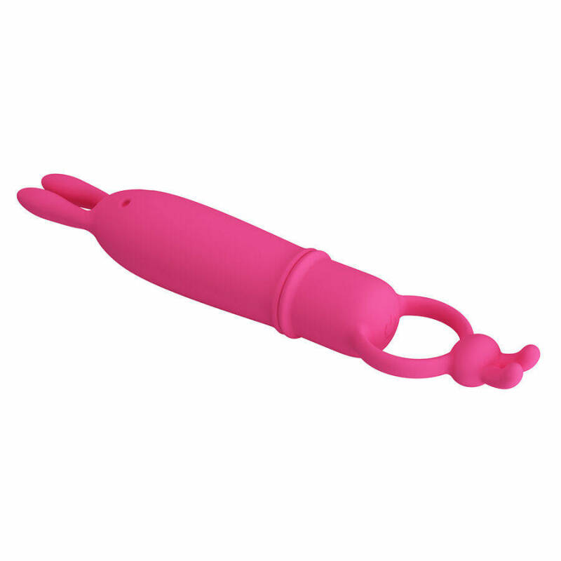 PRETTY LOVE - DELIA RABBIT VIBRATOR WITH RESISTANCE RING