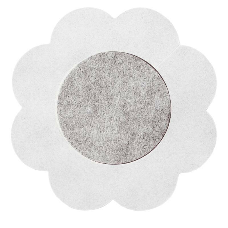 BYE-BRA - FLOWER NIPPLE CUPS PACK 3 UNITS SIZE M