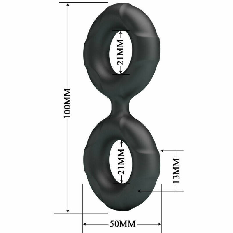 CRAZY BULL - RADWAN DOUBLE SILICONE RING MODEL 19