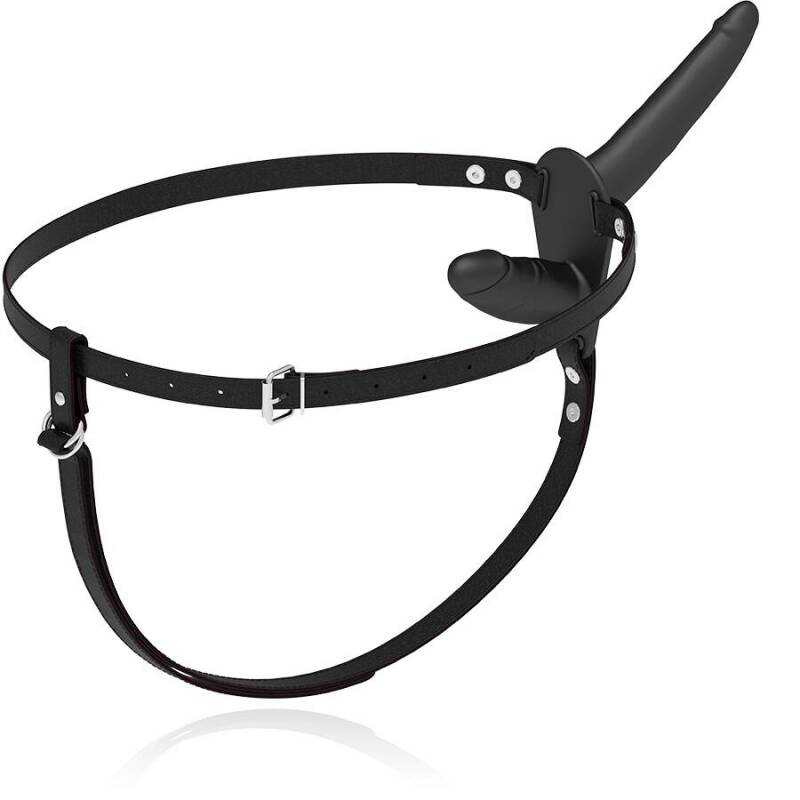 FETISH SUBMISSIVE DOUBLE PENETRIX STRAP-ON BLACK UP