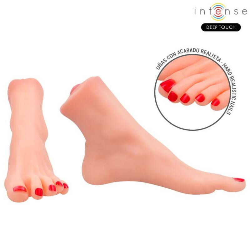 INTENSE DEEP TOUCH - GABBIE TWO-PIECE FOOT-SHAPED MASTUBADOR