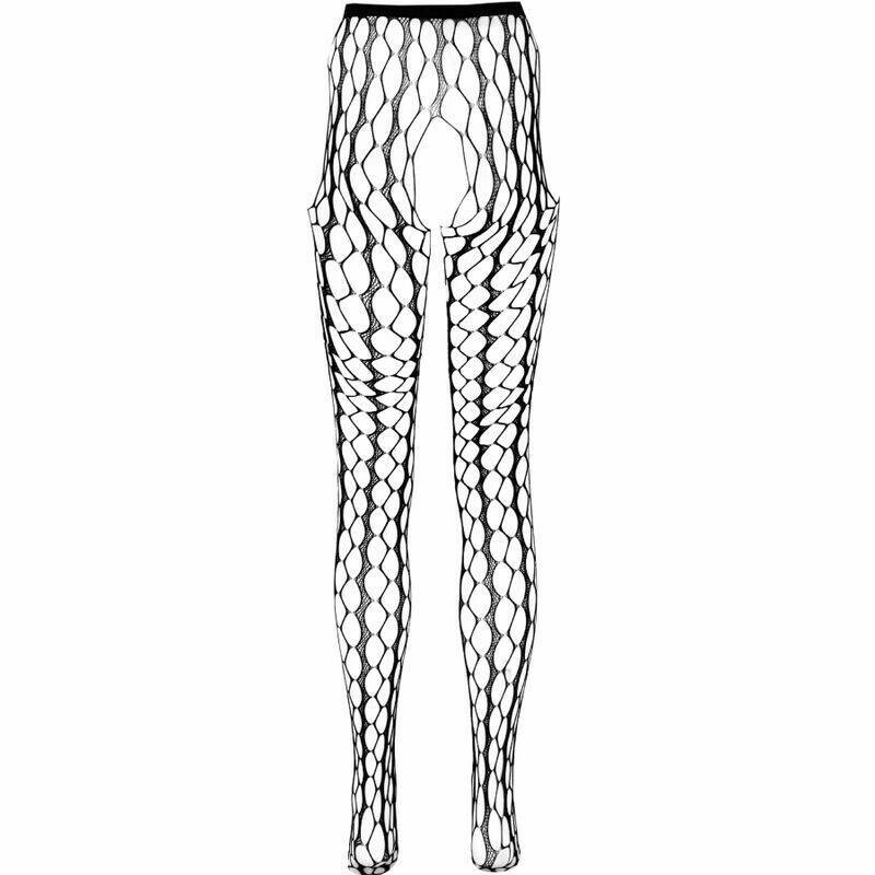 PASSION - ECO COLLECTION BODYSTOCKING ECO S007 BLACK