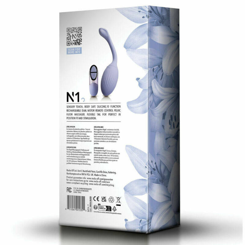 NIYA - N1 KEGEL PELVIC MASSAGER WITH REMOTE CONTROL