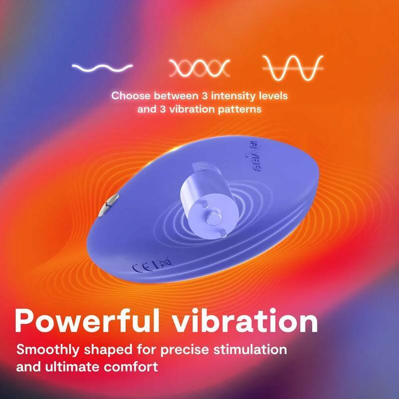 WE-VIBE - TEMP HEATING AND COOLING VIBRATOR LAVENDER BLUE
