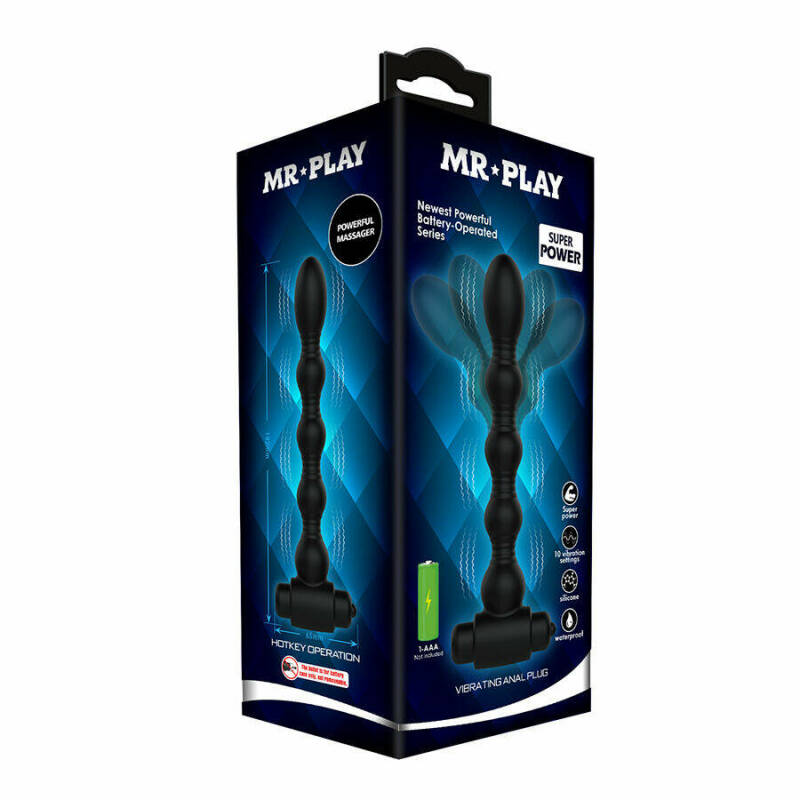 MR PLAY - VIBRATING ANAL PLUG MASSAGER