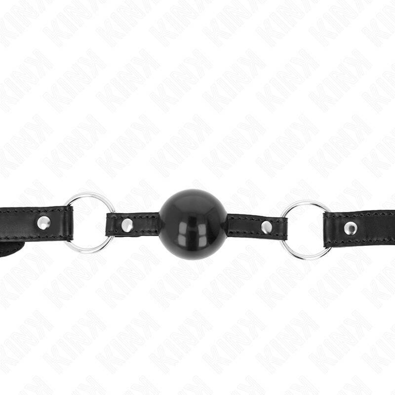 KINK - BLACK TPE BALL 4 CM GAG 60 x 2 CM