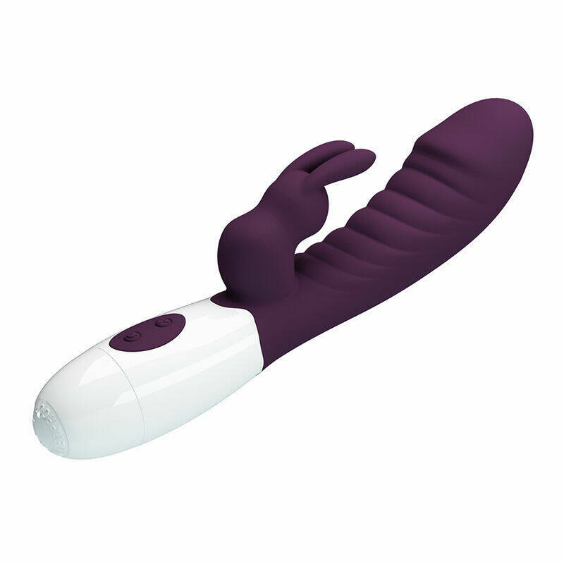 PRETTY LOVE - NAUGHTY BUNNY 30 FUNCTION RABBIT VIBRATOR PURPLE