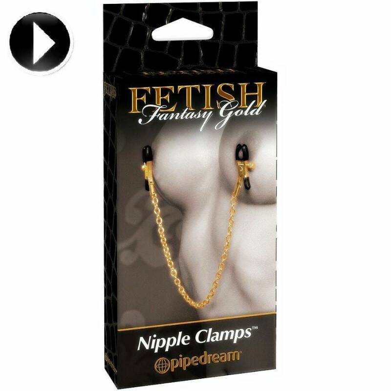 FETISH FANTASY GOLD - NIPPLE CLAMPS