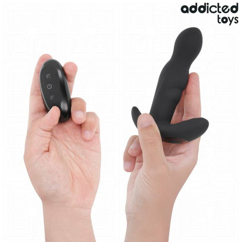 ADDICTED TOYS - ROTATING VIBRATING ANAL PLUG REMOTE CONTROL
