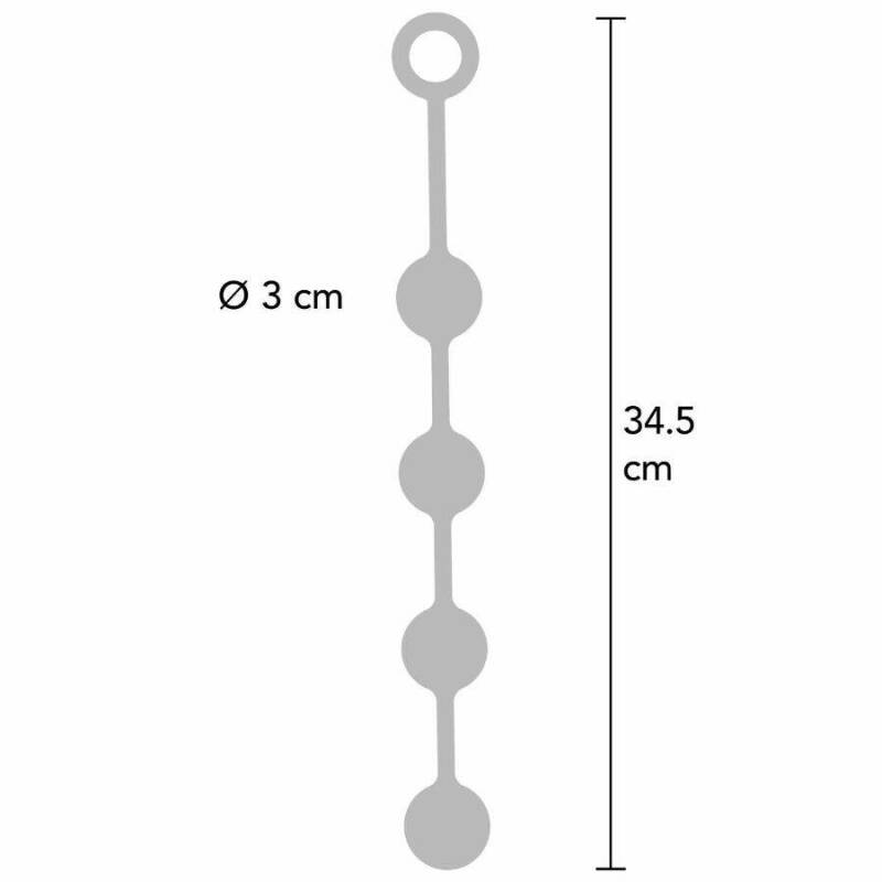 HIDDEN DESIRE - EXTREME HEAVY ANAL BALLS MEDIUM