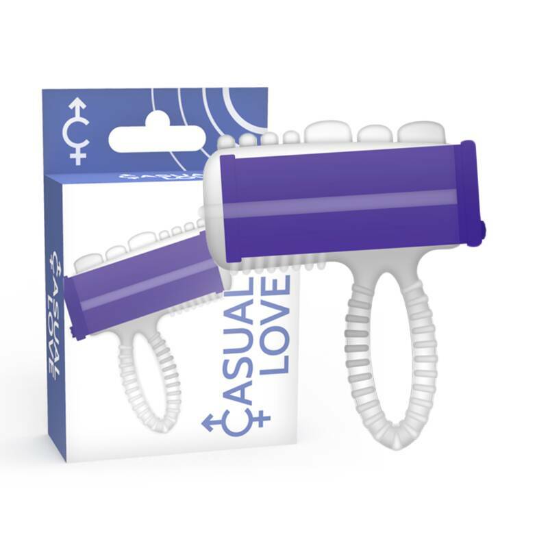 CASUAL LOVE - RING TONGUE VIBRATING PURPLE