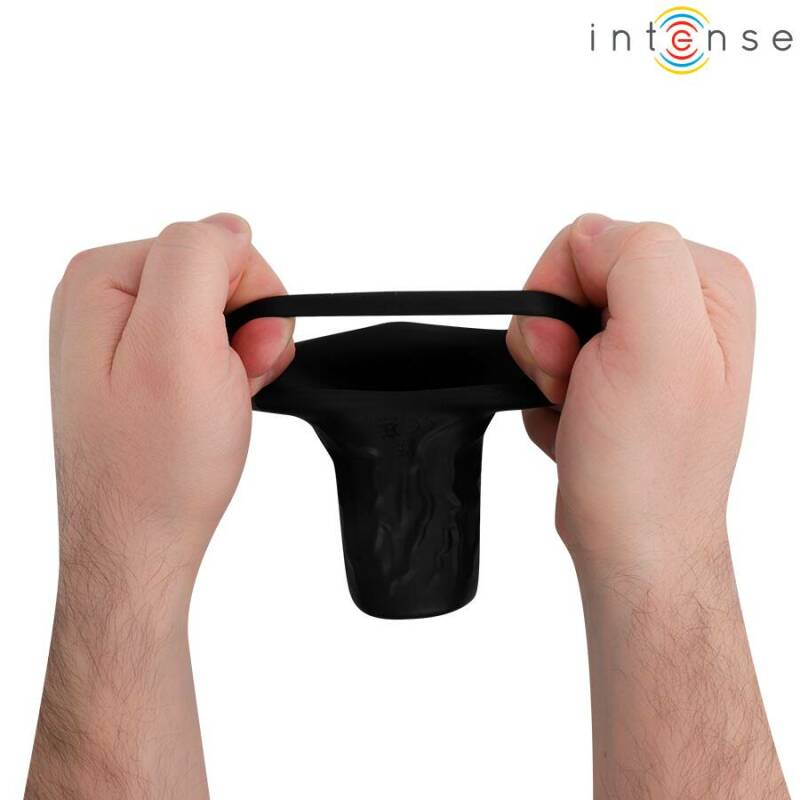 INTENSE - SEAN VIBRATING ADJUSTABLE PENIS RING MODEL 13