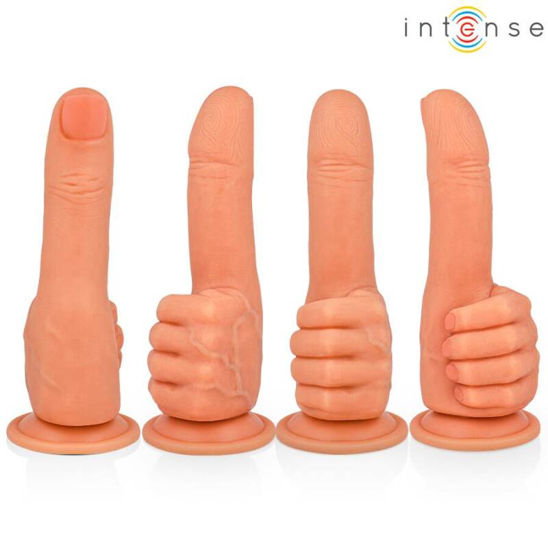 INTENSE - BENDER G-SPOT STIMULATOR FLEXIBLE HAND 11.3 CM
