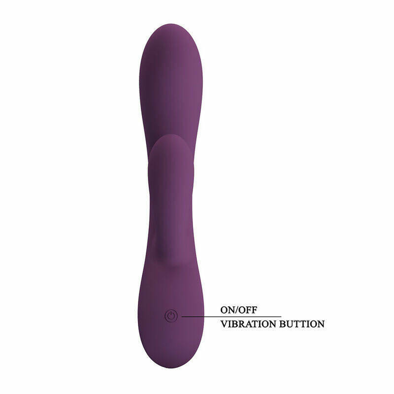 PRETTY LOVE - ROSOLYN RECHARGEABLE RABBIT VIBRATOR 10 FUNCTIONS