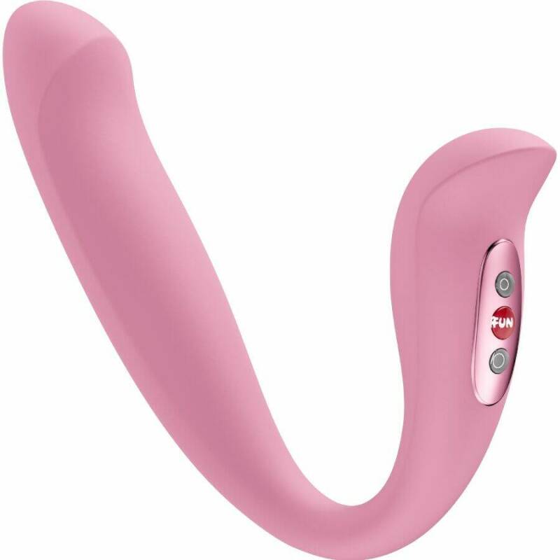 FUN FACTORY - VELOCE INSERTABLE DOUBLE AIR PULSE VIBRATOR ROSE