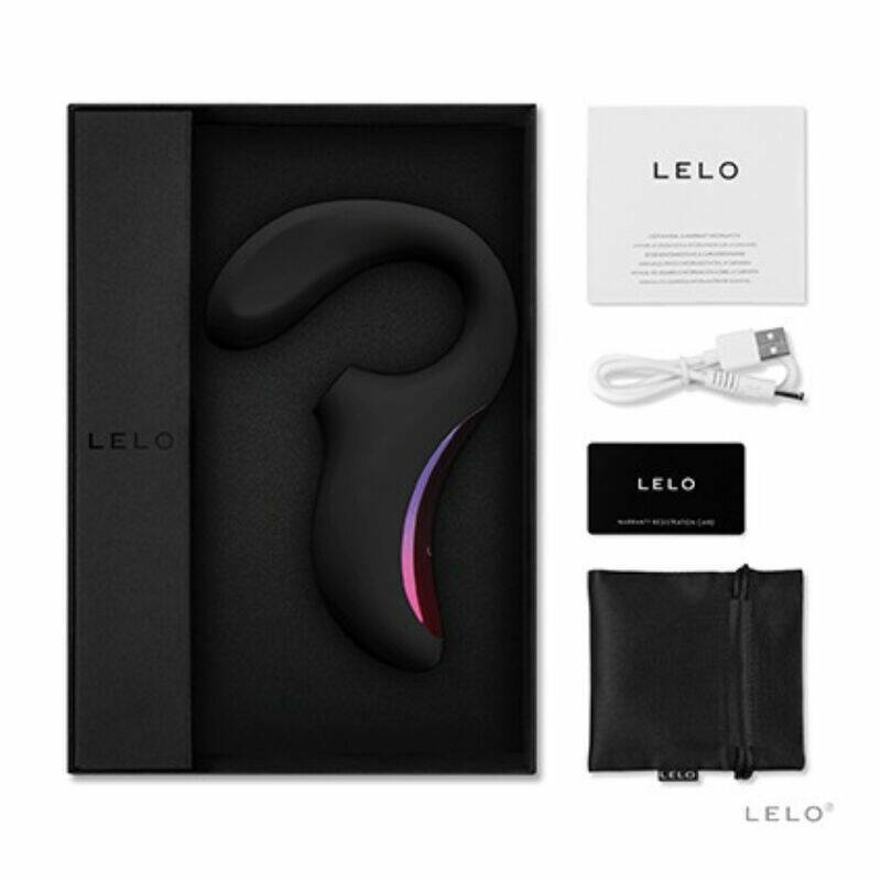 LELO - ENIGMA CRUISE DOUBLE STIMULATION SONIC MASSAGER BLACK
