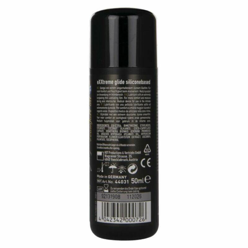 HOT - EXXTREME GLIDE SILICONEBASED LUBRICANT + COMFORT OIL A+ 50 ML