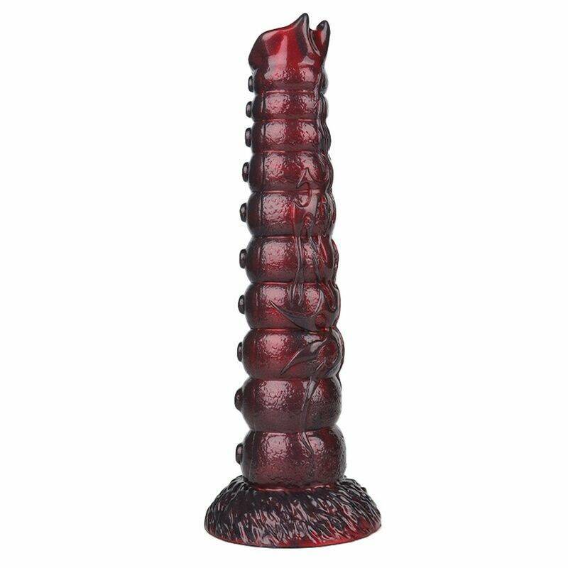 POWER MONSTERS - VOIDCLAW BRUTE BICOLOR INFLATABLE FANTASY SILICONE DILDO 29 CM Ø 5.7 CM