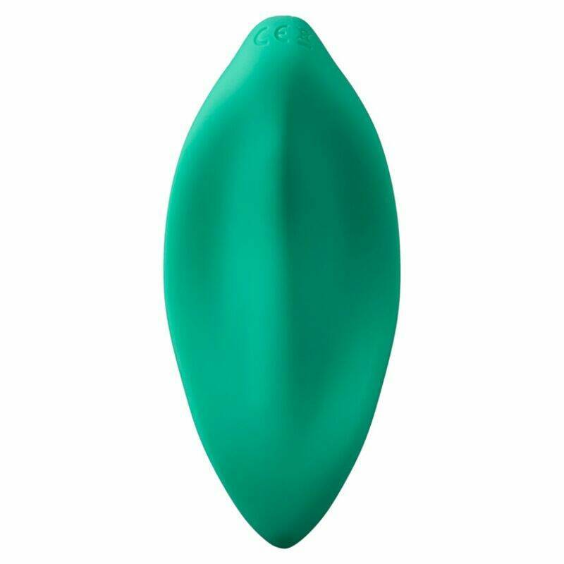 ROMP - WAVE VIBRATOR CLITORAL STIMULATOR ERGONOMIC SHAPE AQUA GREEN