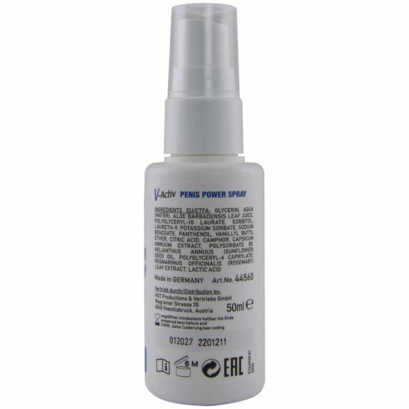 HOT - V-ACTIV PENIS POWER SPRAY FOR MEN 50 ML