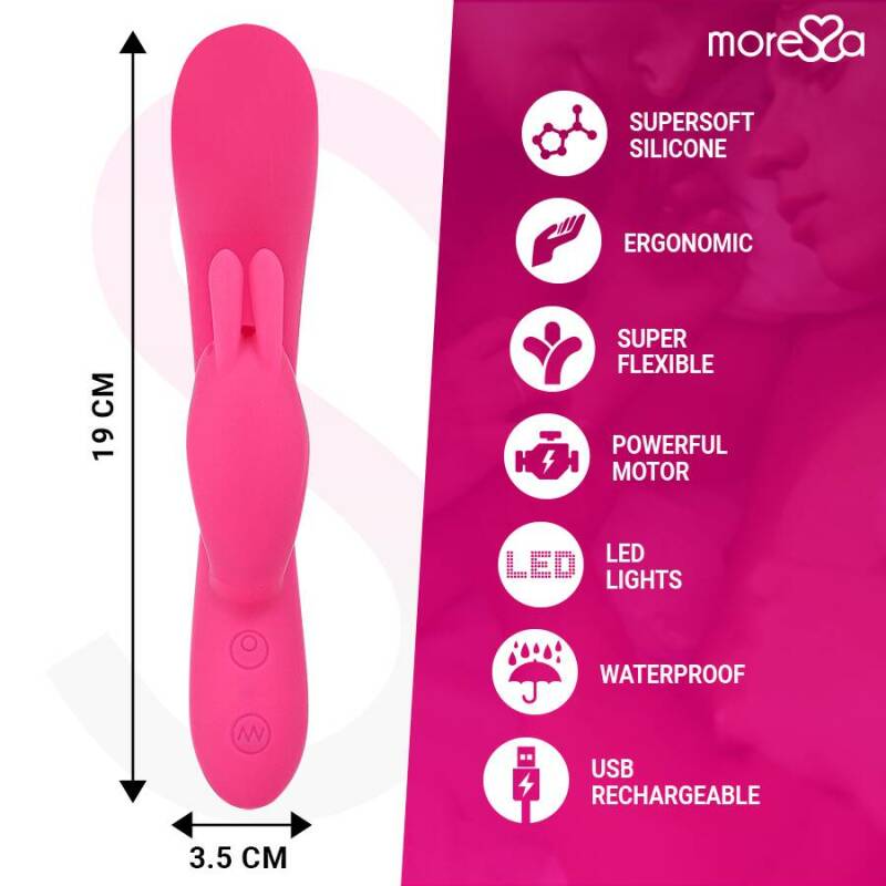 MORESSA - TELMO PREMIUM SILICONE RECHARGEABLE