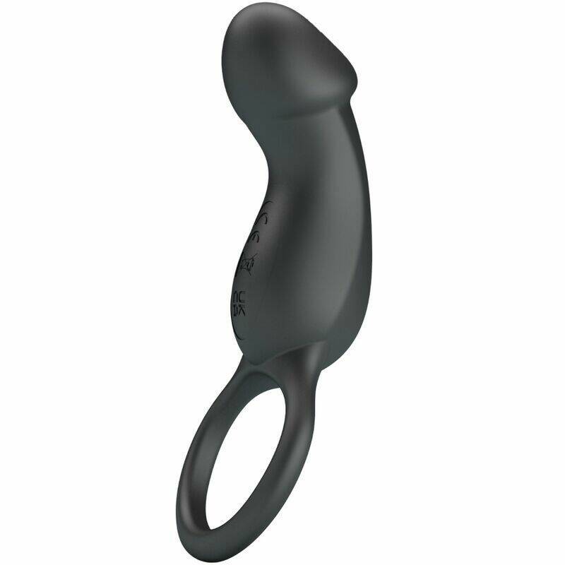 PRETTY LOVE - TRAE RING & VIBRATOR BLACK