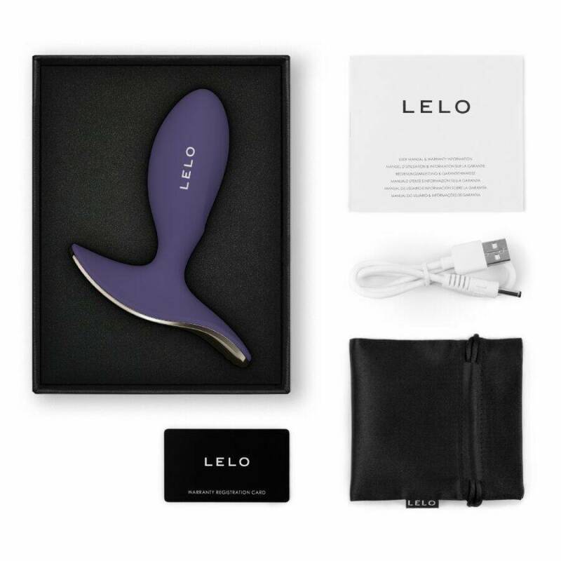 LELO - SURFER 2 UNISEX ANAL VIBRATING PLUG CYBER PURPLE