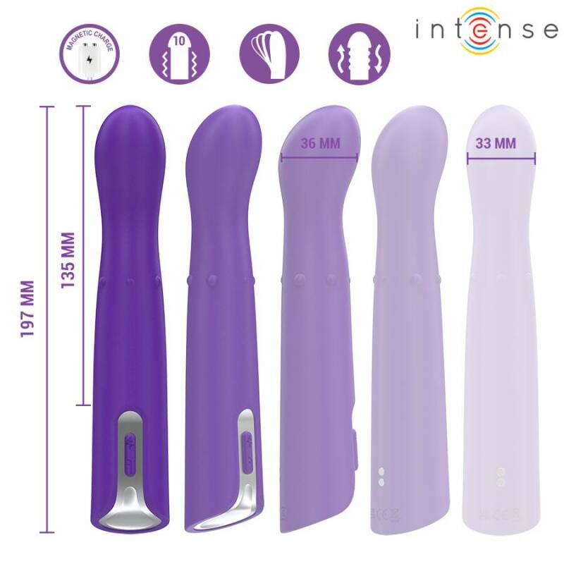 INTENSE - HELENA BEADS UP & DOWN WIGGLE VIBRATOR 13.5 CM