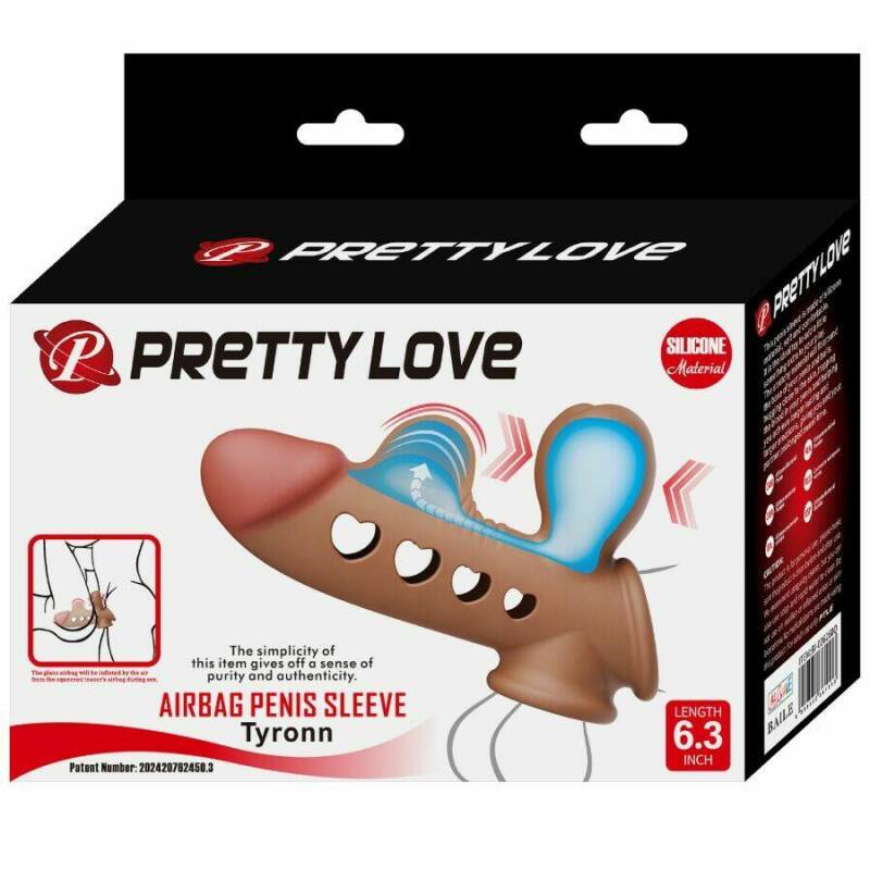 PRETTY LOVE - TYRONN PENIS SLEEVE WITH AIRBAG