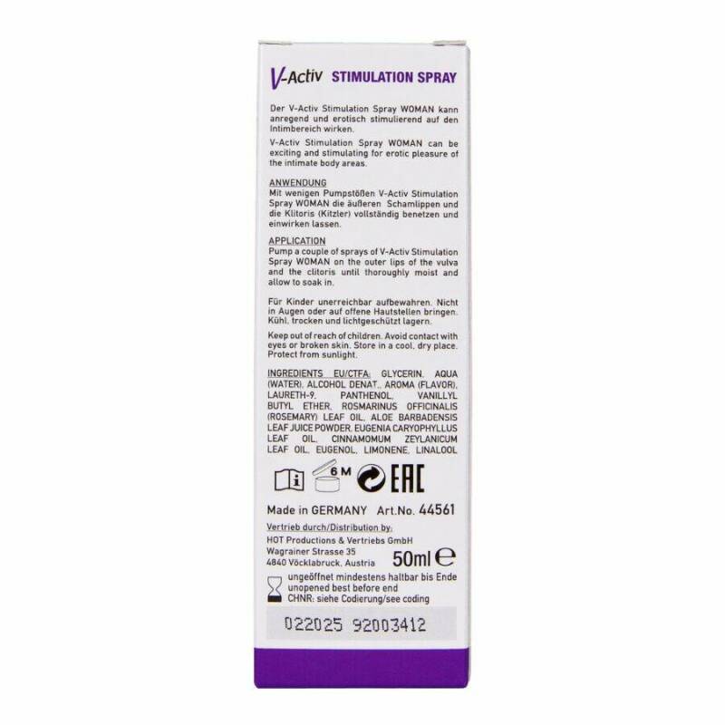 HOT - V-ACTIV STIMULATION SPRAY FOR WOMAN 50 ML