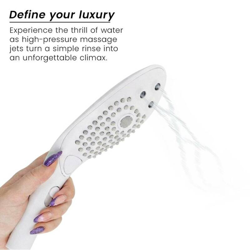 WOMANIZER - WAVE CLITORAL STIMULATING SHOWER HEAD WHITE