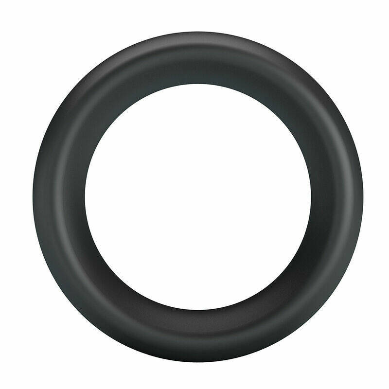 CRAZY BULL - ELIO SILICONE COCK RING BLACK