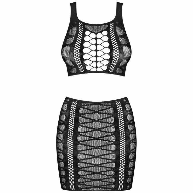 OBSESSIVE - K102 TOP & FALDA S/M/L