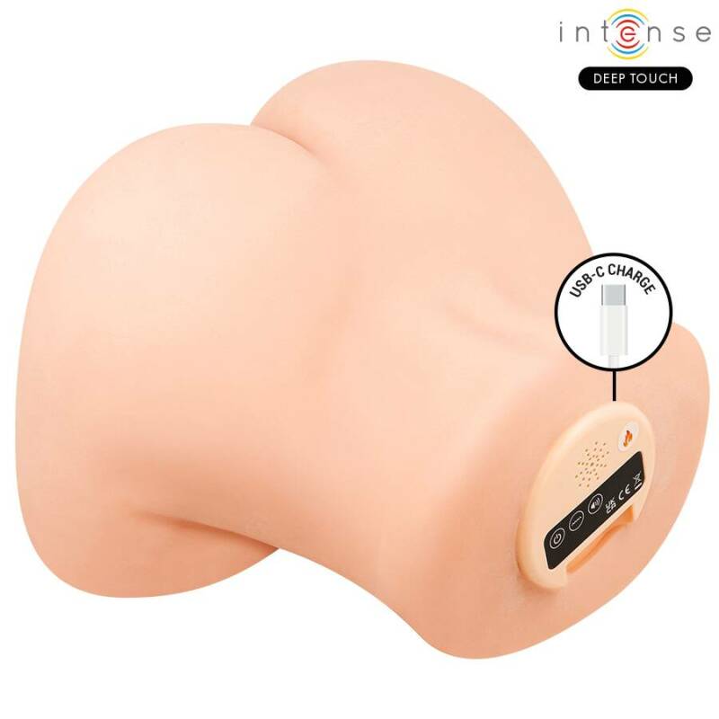 INTENSE DEEP TOUCH - GINGER VAGINAL MASTURBATOR WITH SUCTION, HEAT, VIBRATION AND VOICE EFFECTS WITH REMOTE CONTROL 5.3 KG