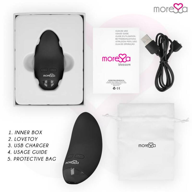 MORESSA - BLOSSOM BLACK VIBRATOR