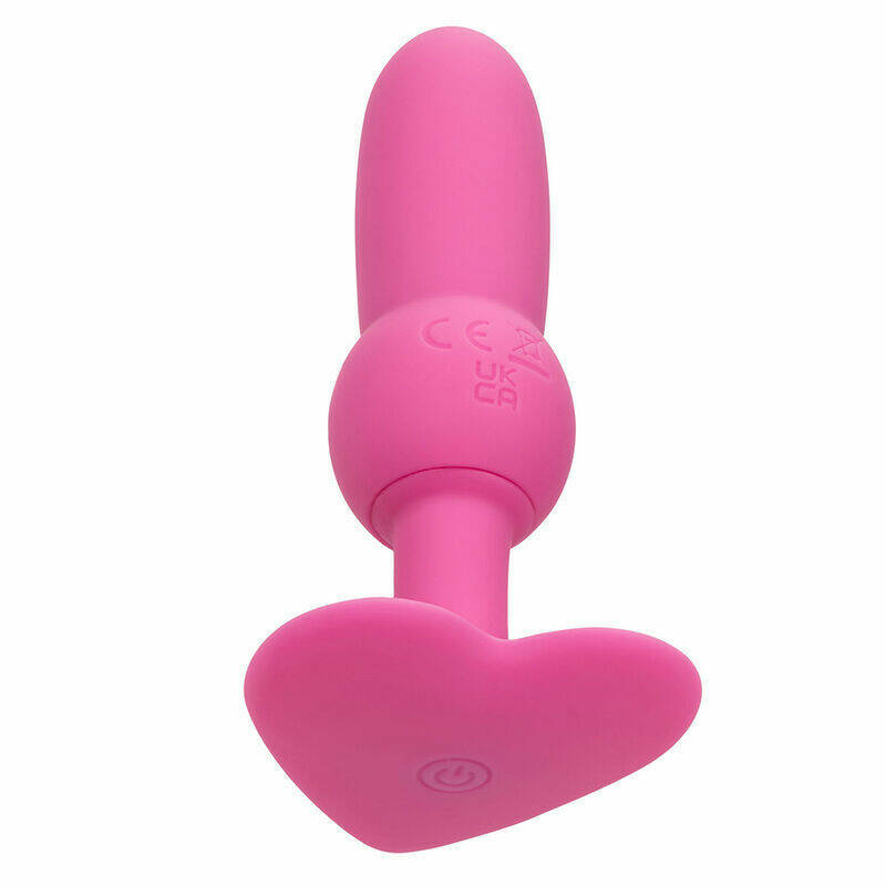 CALEXOTICS - FIRST TIME ANAL PLUG BEADED PROBE 10 VIBRATIONS PINK