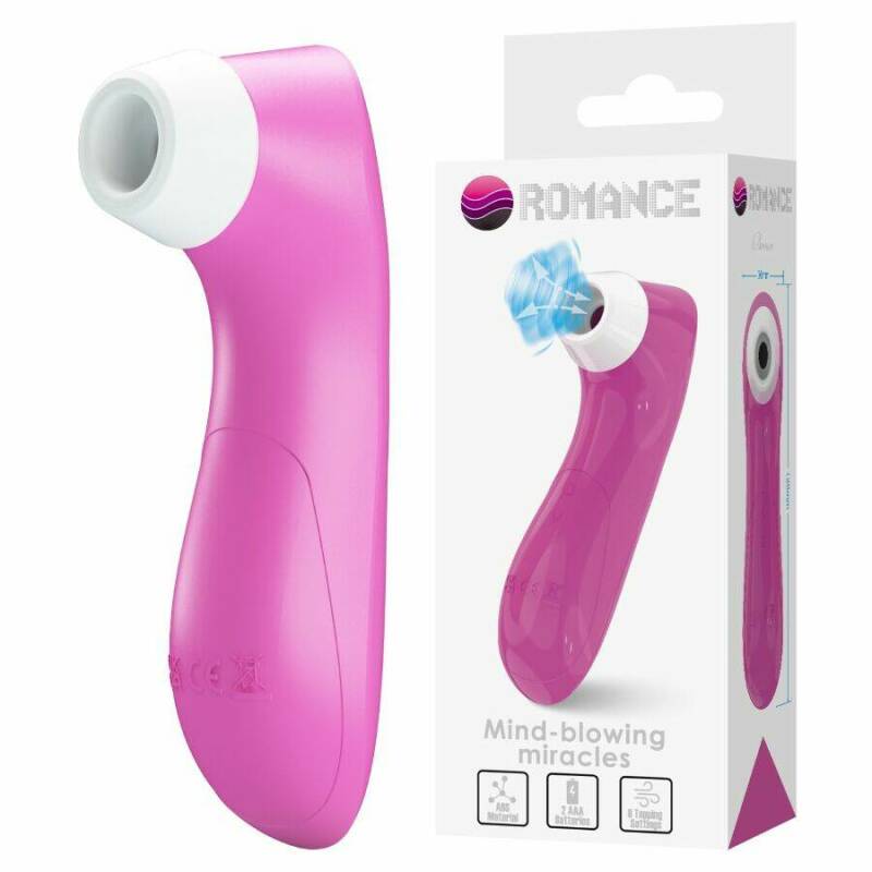 ROMANCE - CLITORAL SUCTION DEVICE WITH PINK PULSATION TECHNOLOGY